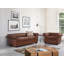 Impriano Faux Leather Chesterfield Chair-90489268