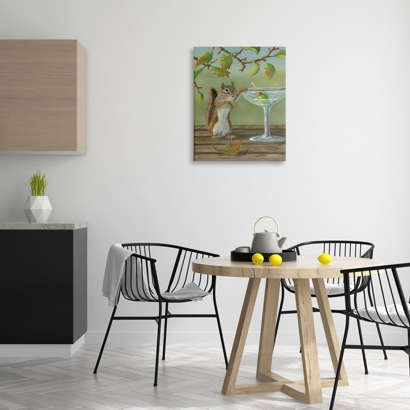 "Stupell Industries Happy Hour", art mural sur toile par Terry Doughty, H 30 po x l 24 po