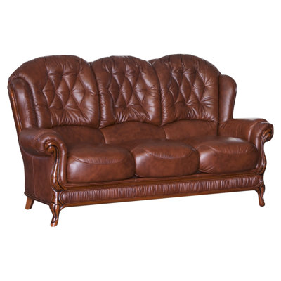 Breedlove Faux Leather Sofa