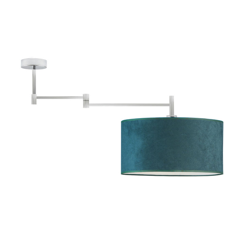 Ivins Swing Arm Sconce, Emerald