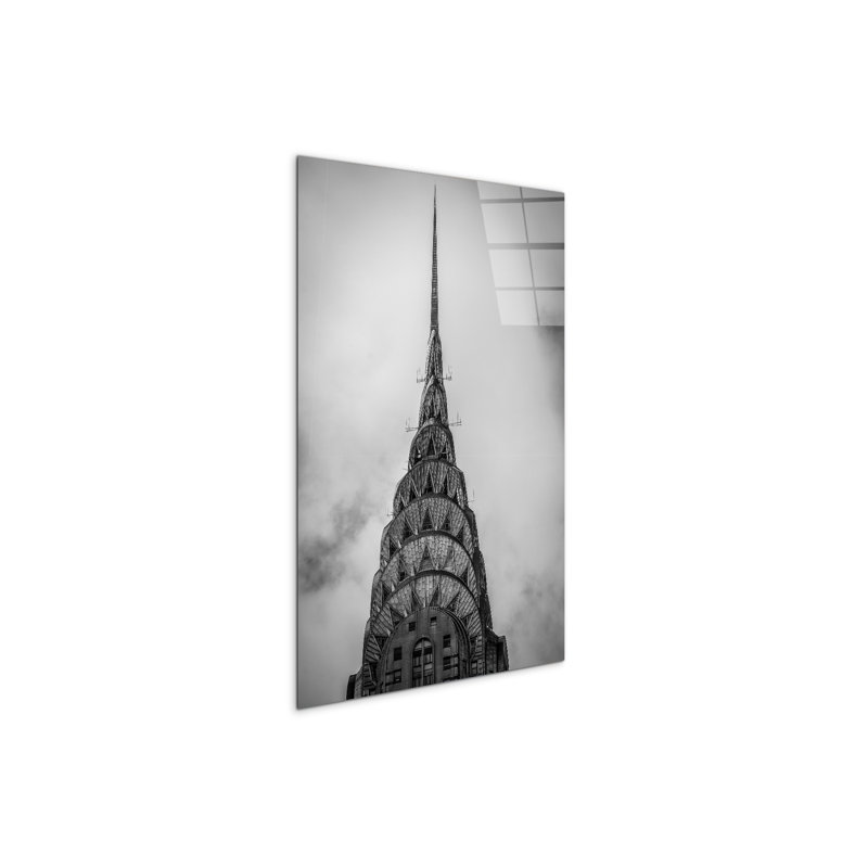 "Grattacielo" by Studio 53×79.5 cm CrystalArt Acrylic Glass Effect, Lightweight Ready to Hang