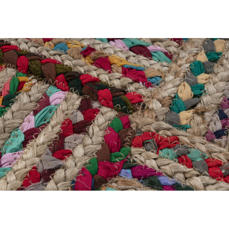 Adaiya Chequered Area Rug, Rectangle 80 x 150cm