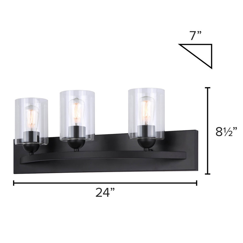 Hinkell 3 - Light Dimmable Vanity Light
