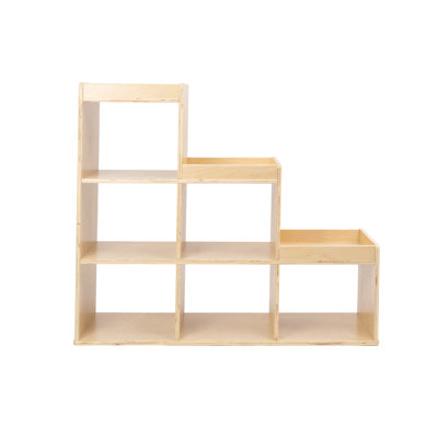 3-2-1 Cube Storage Organizer Cabinet with 6 Compartments