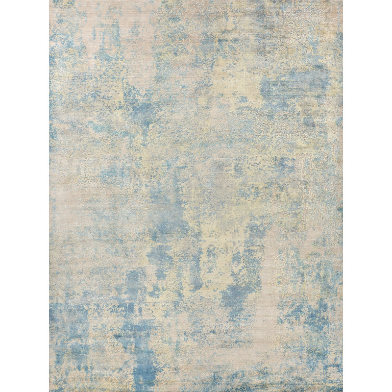 Roset Abstract Area Rug, Rectangle 10' x 14'