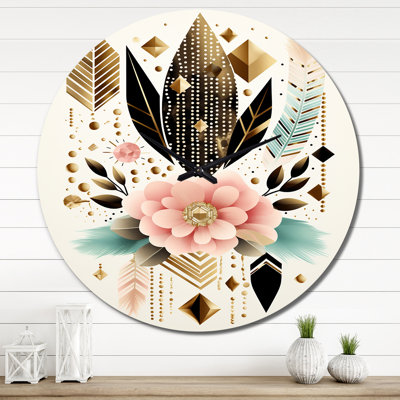 Charlicia Metal Wall Clock
