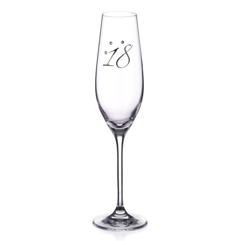 Swarovski 210ml Crystal Flute