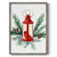 «Christmas Holiday», art encadré - bois massif XMA170629-305330399