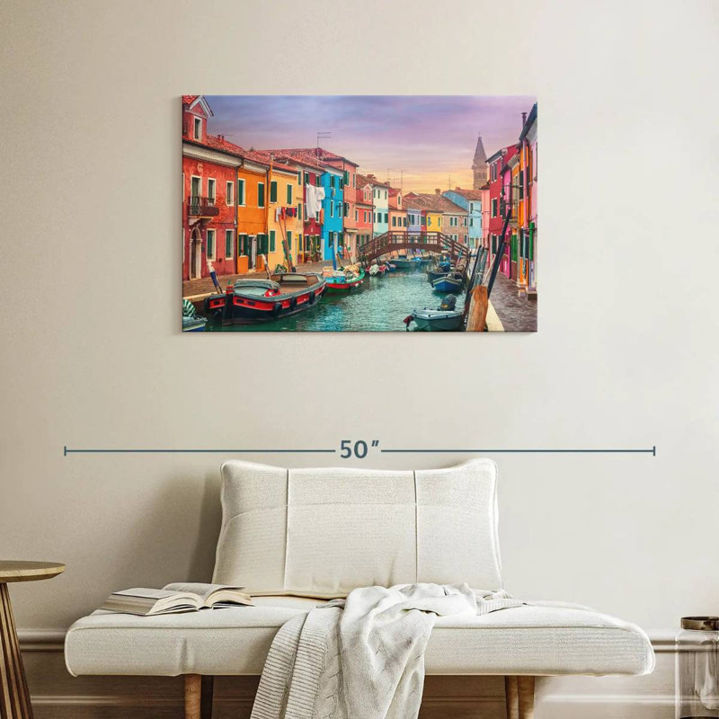 Kavia Dusk In Burano, H 24 po x l 36 po