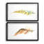 Tail Feather III - ensemble de 2 peintures encadrées-601526221-601526220