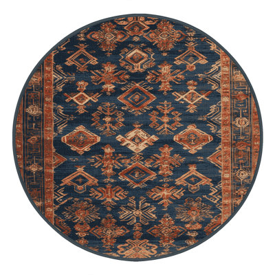 Machine Washable Art Deco Black Area Rug