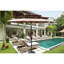 Parasol de patio extérieur à 9 niveaux avec manivelle 9Ft-1870663682