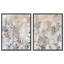 Ensemble de décorations murales bleues gracieuses à imprimé acrylique par Art Remedy, cadre blanc, 20 x 24-1842694885-1842694888
