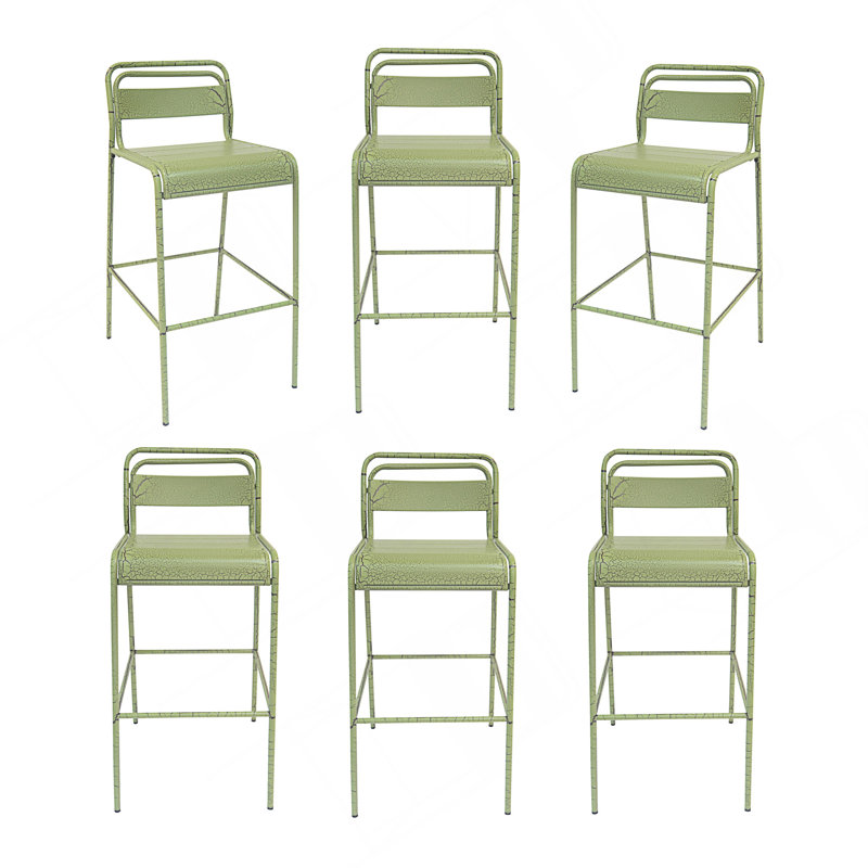 Tabouret d'extérieur, Vert, 6