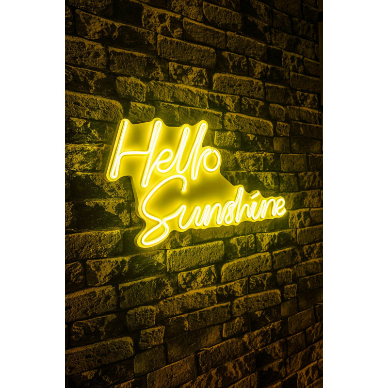 Flexible LED Neon Strip Light, Waterproof IP67, 12V DC, 12W, Yellow Glow | 14.6 x 12.6 x 0.8 inches | PVC Foam Template, 350 Lumens, 4200K | Perfect for Home Decor, Parties, and Events, Easy to Install