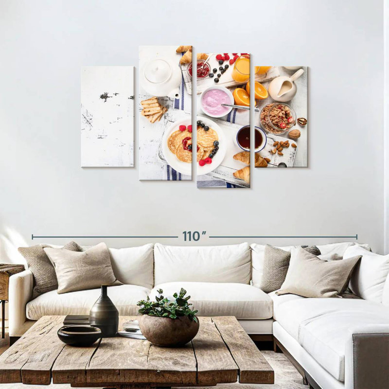 Yarlin Breakfast Selection, 48" H x 75" W