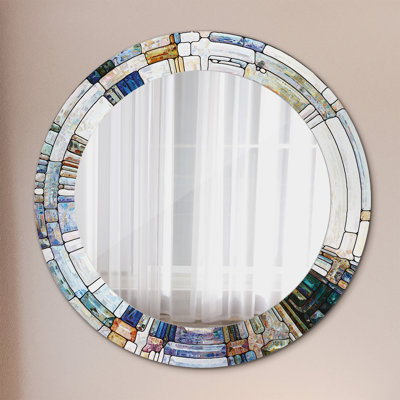 Huldar Glass Flat Wall Mirror