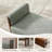 Modern Boucle Upholstered Bench Bed End Ottoman-1703817389