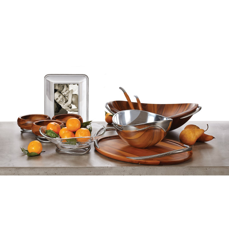 Nambe Braid Serving Tray