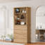Étagère de rangement à 3 niveaux DIY Farmhouse, présentoir moderne pour salon, bureau, chambre à coucher-126266872