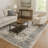 Premium Machine Washable Mundell Border Rug-1434679261