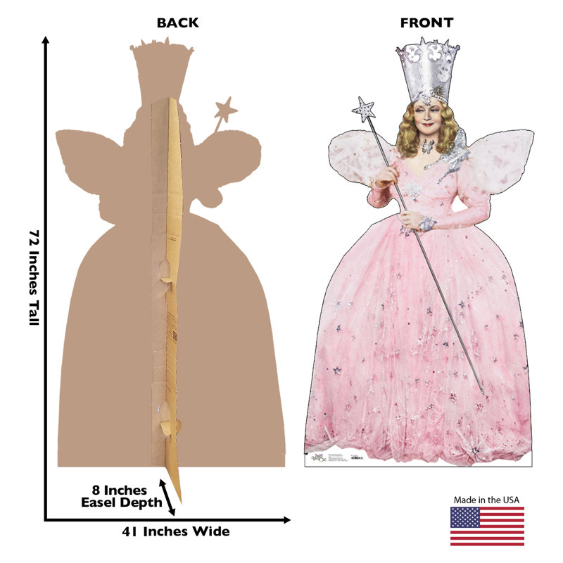 Life-Size Glinda the Good Witch Cardboard Stand-Up
