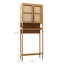 Armoire de rangement au-dessus de la toilette