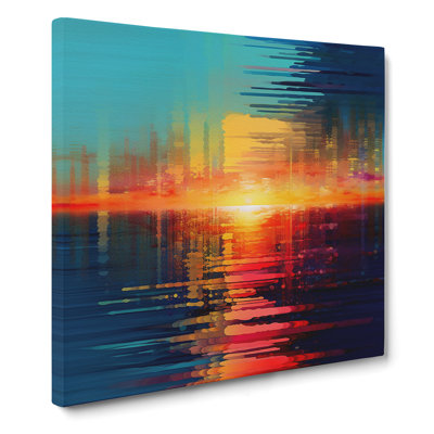 Sunrise Glitch No.1 - No Frame Print