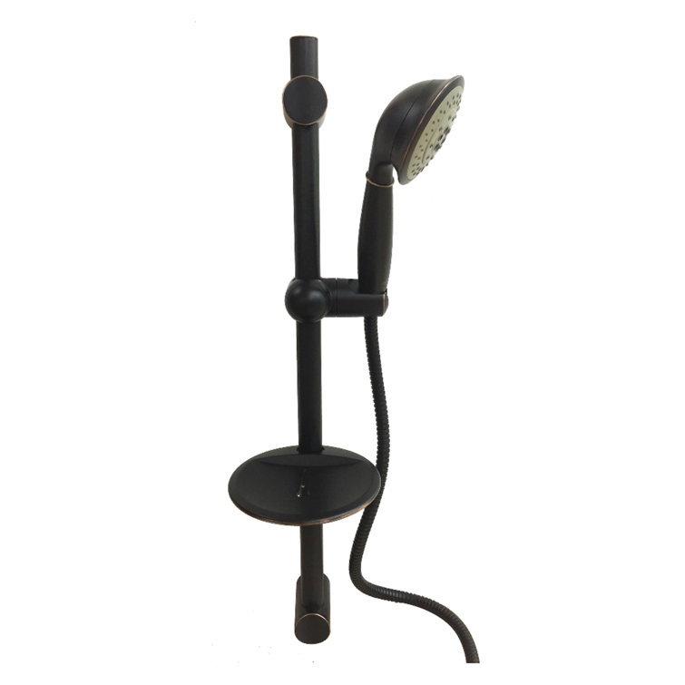 Kingston Brass Shower Scape 5-Function Hand Shower Set with Slide Bar Kit
