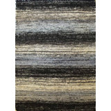 Tapis d'intérieur en soie / coton tissé à plat à la main Sari