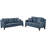 2 Piece Chenille Standard Living Room Set-1788994504