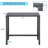 Counter Height 36.97'' Iron Bar Table-166947701-159474290