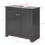 Ricketts 60cm Single Bathroom Vanity Base Only in Grey