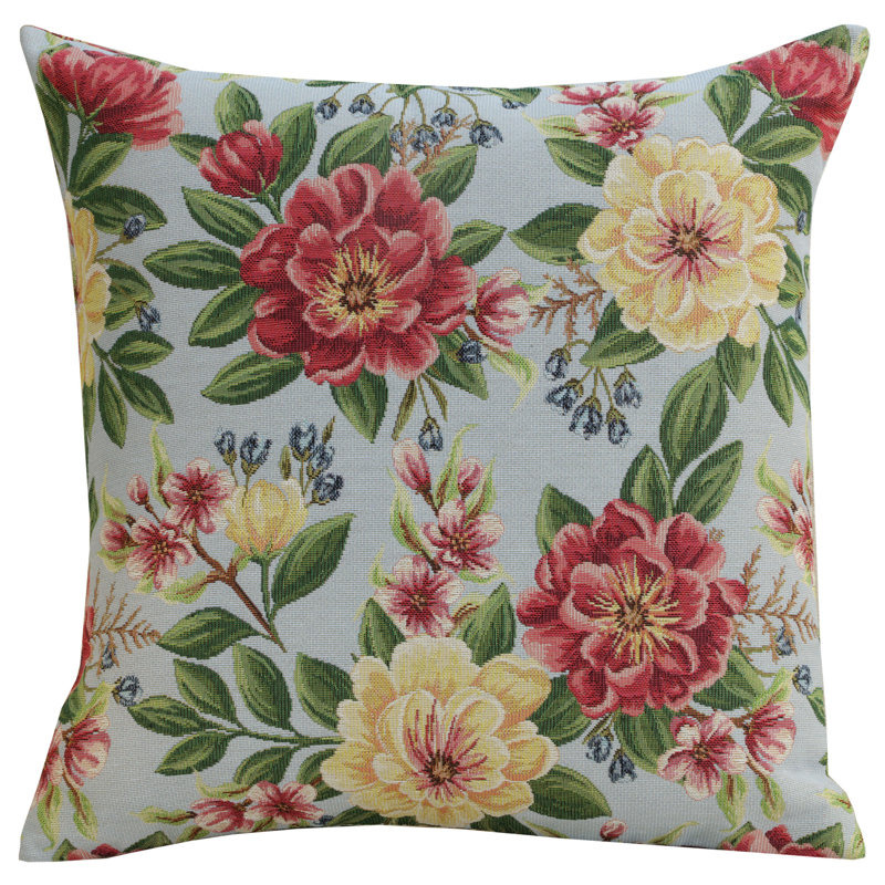 Zinnia Blue Cushion Cover