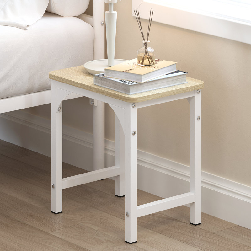 Chaises de salle à manger modernes (3 pièces), Blanc, Hêtre