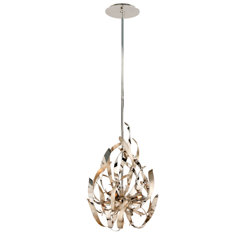 Graffiti 3-Light Unique / Statement Geometric Chandelier