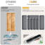 7 Pack Silicone Silverware Drawer Organizer, DIY Free Combination Kitchen Drawer Organizer, Utensil Organizer, Grey