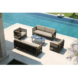 Horizon Outdoor 5 - Piece Conversation Set