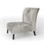 Fauteuil de chambre rembourré Gray Circles I