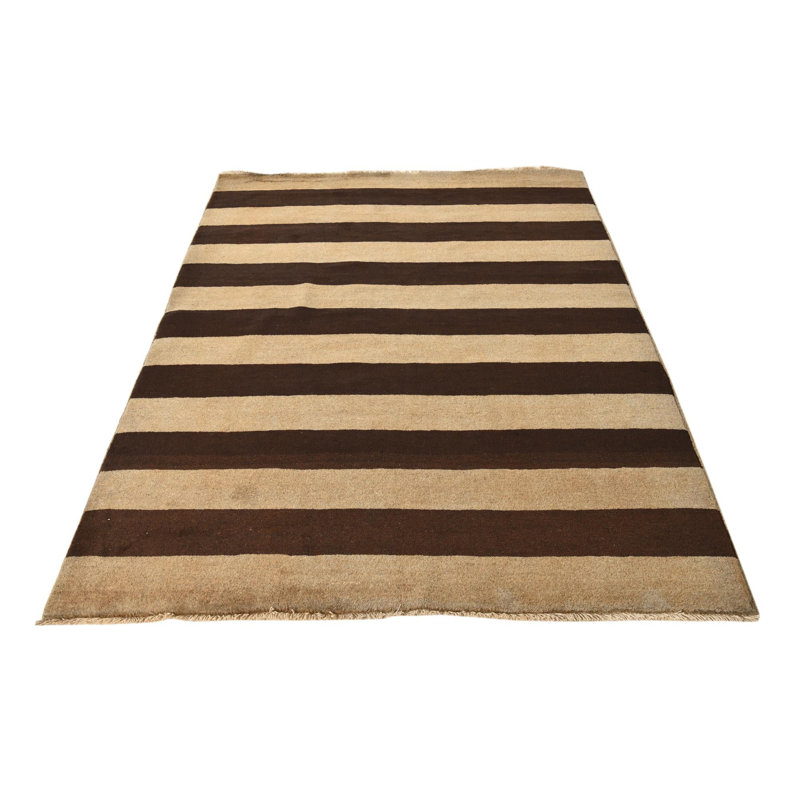 6 Ft Square Parton Light Brown Rug