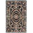 Fredella Tufted Wool/Cotton Performance Oriental Rug in Black/Ivory-476251497