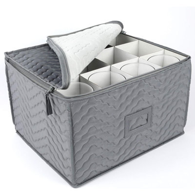 Cardboard Stemware Storage