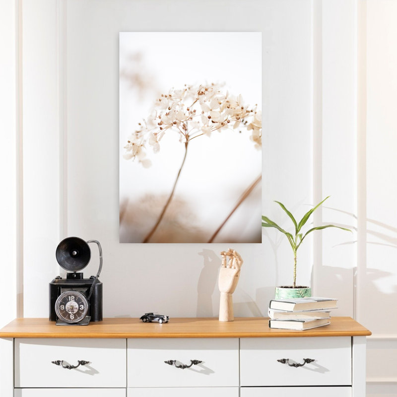 Art contemporain Art floral contemporain, 24" H x 16" W