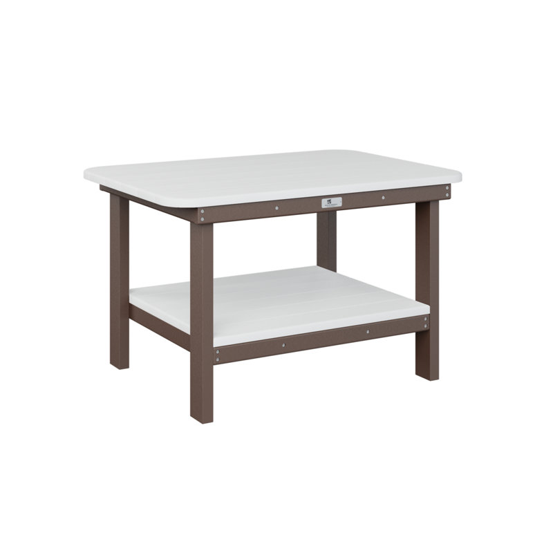 Table basse Berlin Gardens, Chocolat / Brun, Blanc