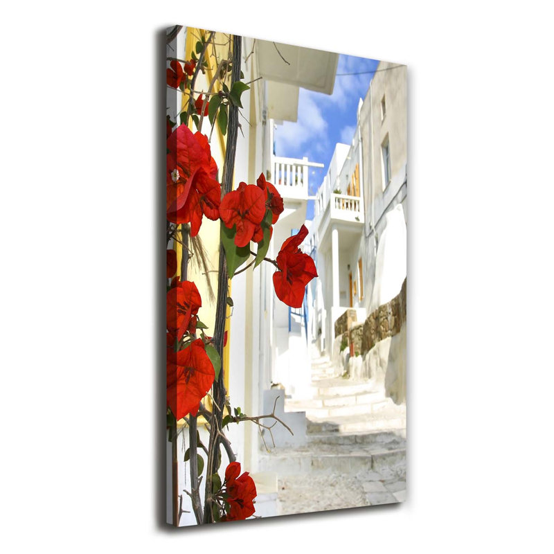 Mykonos Greece - Wrapped Canvas Print