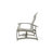 Belle Isle Sling Aluminum Frame Hidden Motion Chat/Lounge Chair With Marine Grade Polymer Arm Accent-98358307-98714563