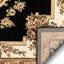 Timeless Traditional Tufted Black/Beige Rug-273685668