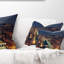 Coussin lombaire soirée cityscape photo paris city