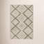 Diamond Cove Green Hand Tufted Wool Rug-743605471