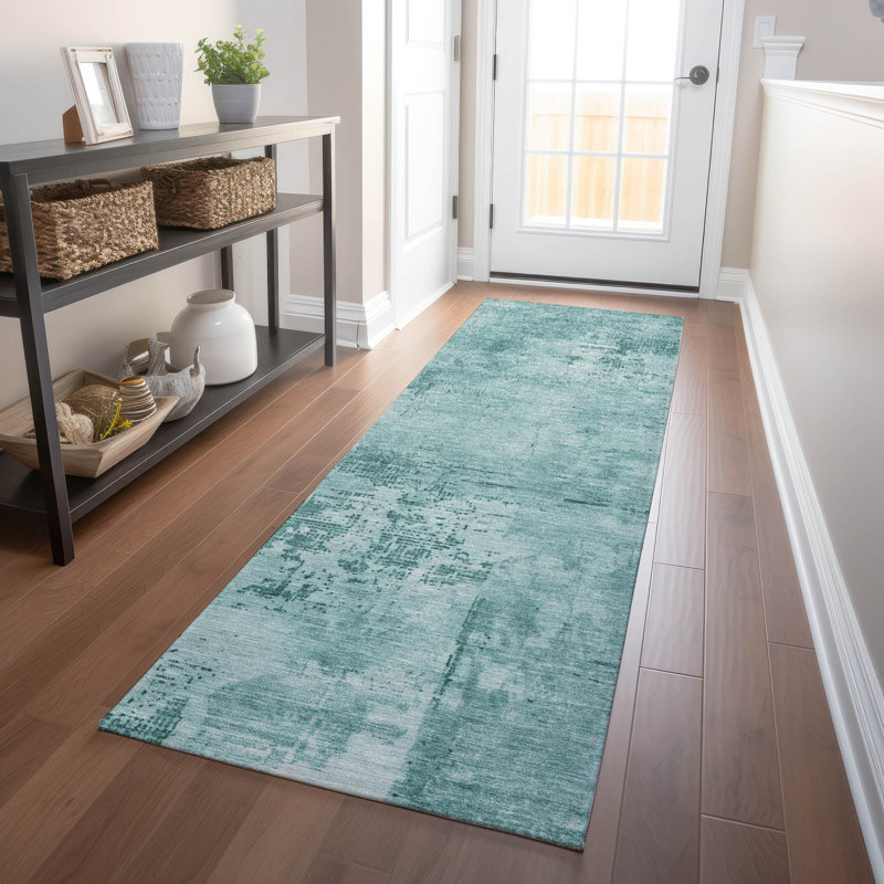  Machine Washable Indoor/Outdoor Chayden ACN1062 Rug, Runner 2'3" x 7'6"